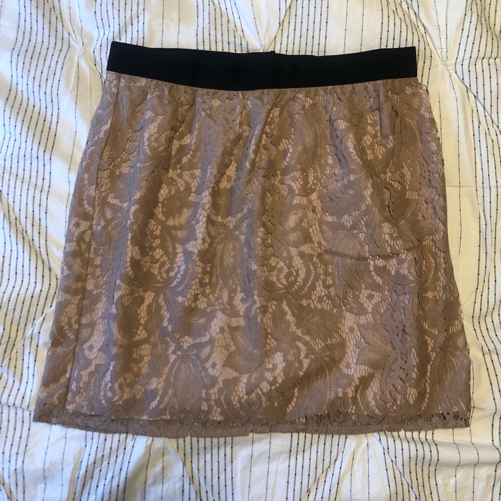 NWT Loft Lace Skirt